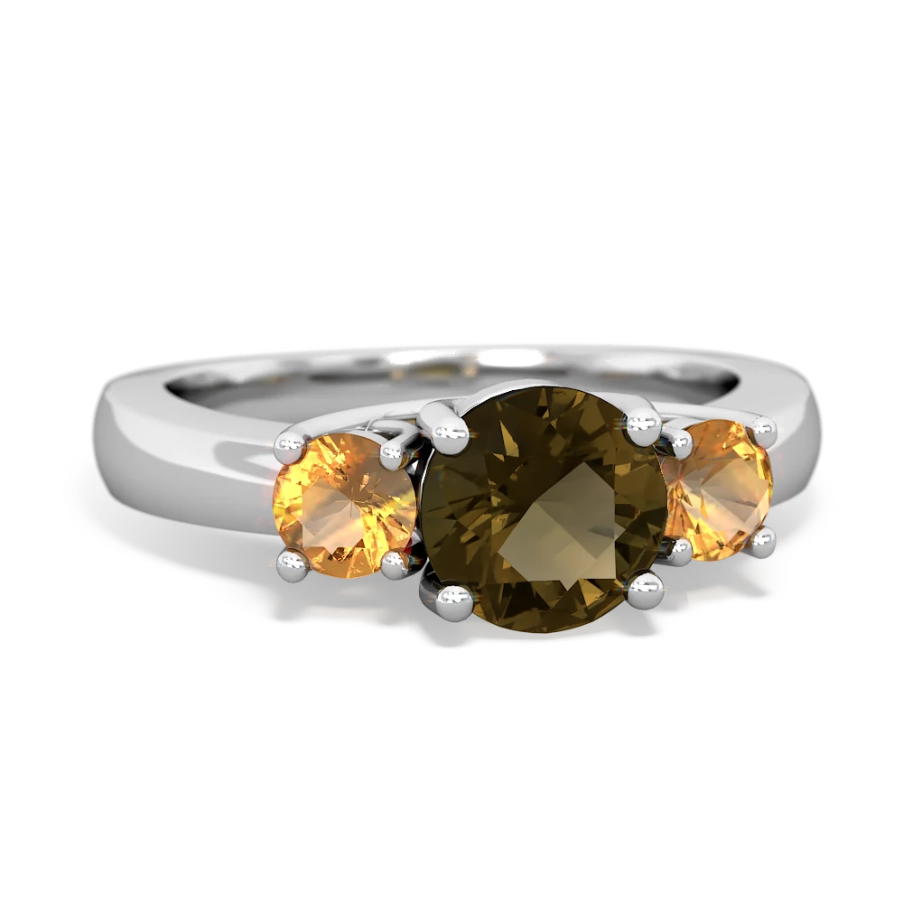 Smoky citrine ring discount