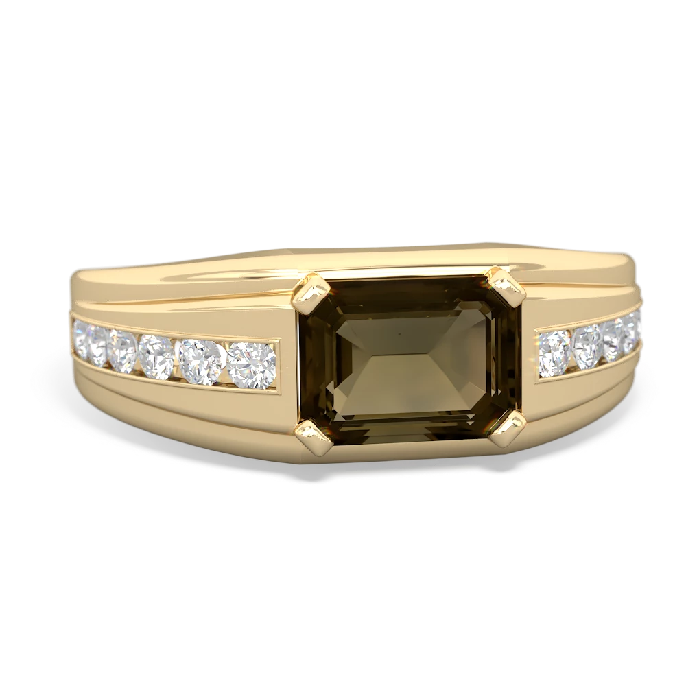 Princess Cut Diamond Channel Set Flat Wedding Ring