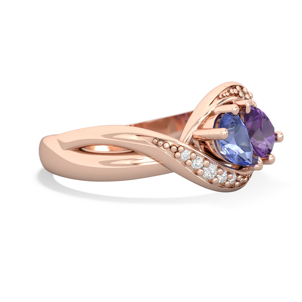 Tanzanite Summer Winds 14K Rose Gold ring R5342