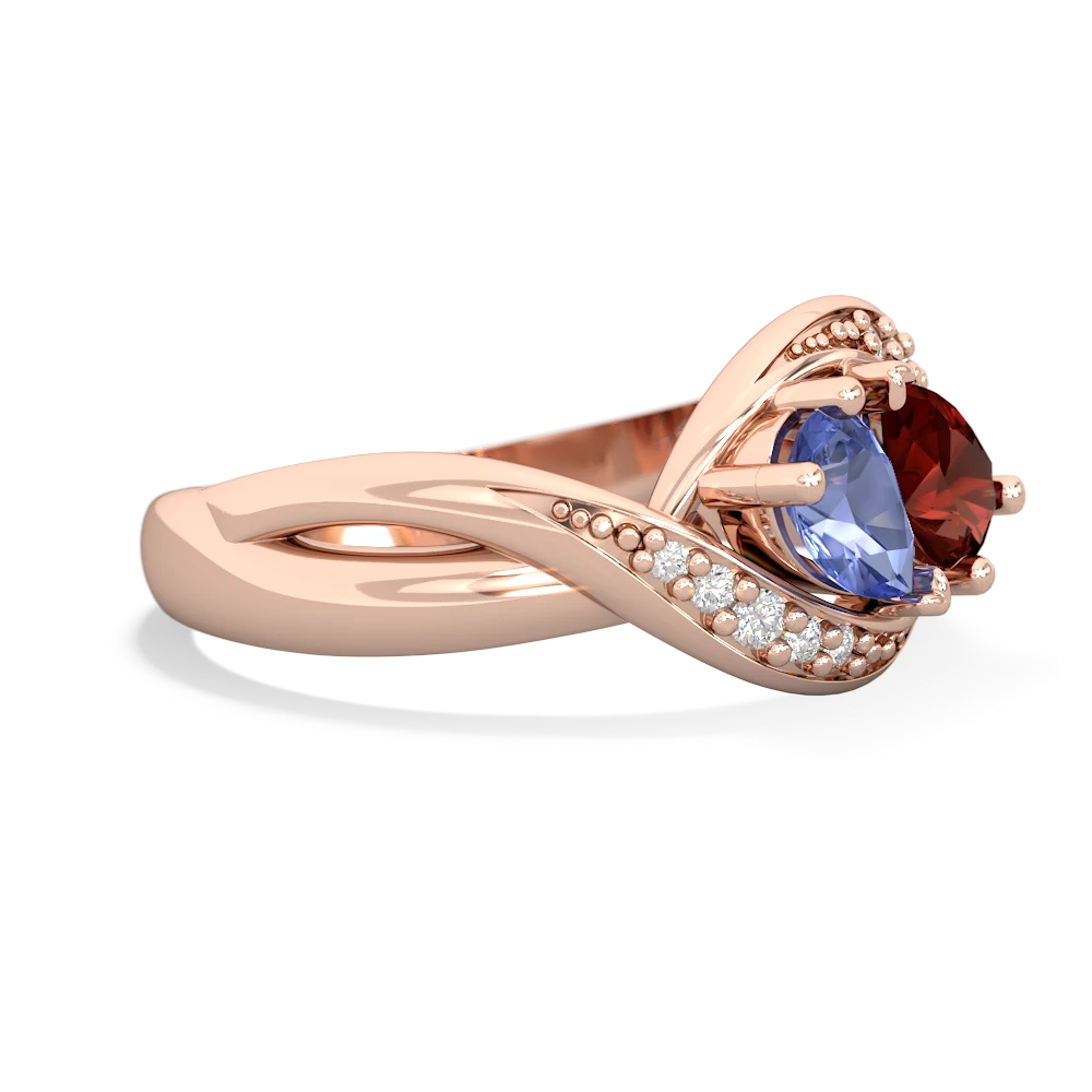 Tanzanite Summer Winds 14K Rose Gold ring R5342