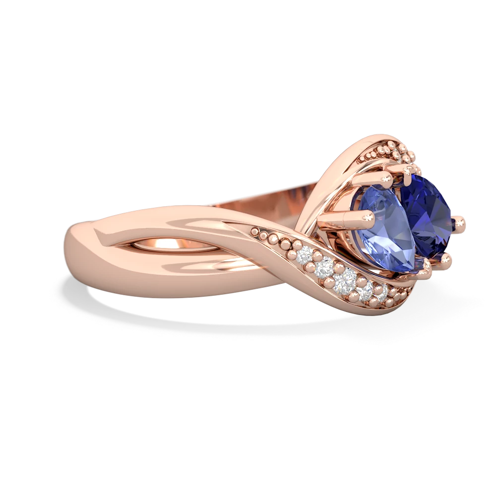 Tanzanite Summer Winds 14K Rose Gold ring R5342