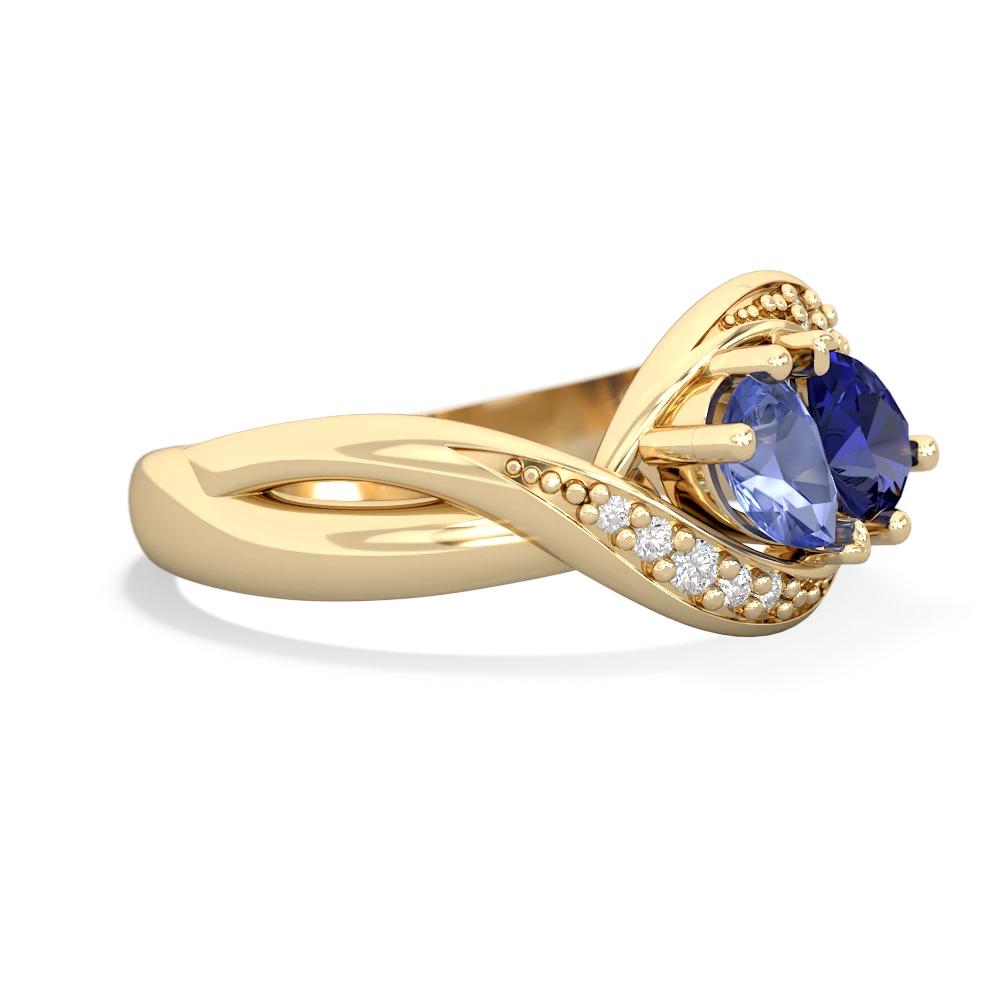 Tanzanite Summer Winds 14K Yellow Gold ring R5342