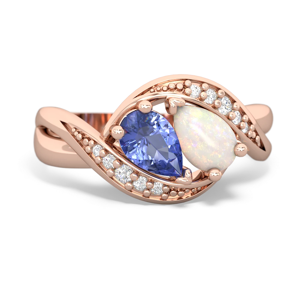 Tanzanite Summer Winds 14K Rose Gold ring R5342