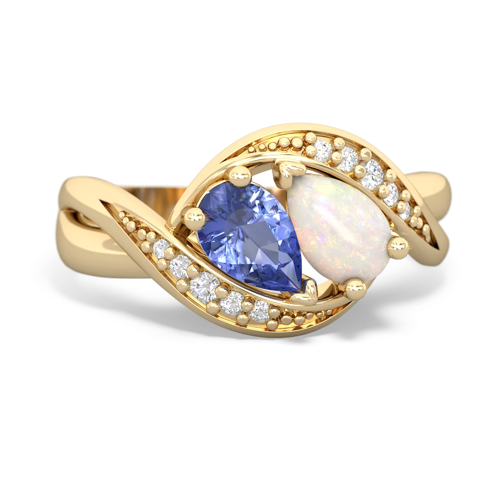 Tanzanite Summer Winds 14K Yellow Gold ring R5342