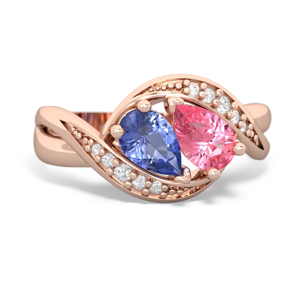 Tanzanite Summer Winds 14K Rose Gold ring R5342