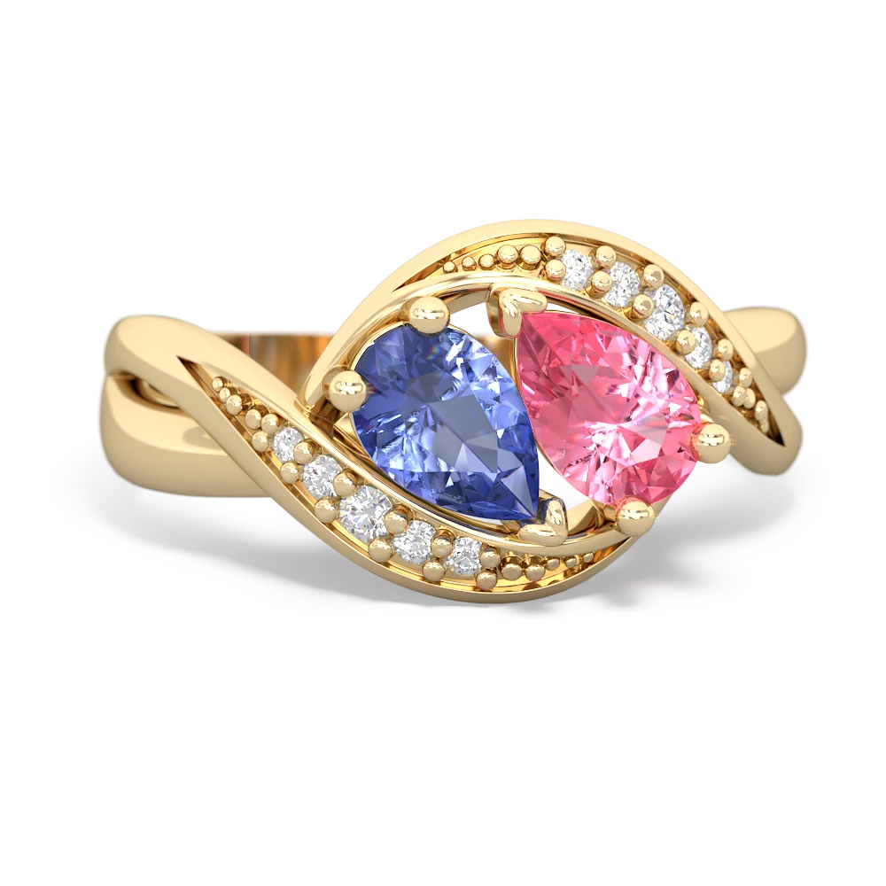 Tanzanite Summer Winds 14K Yellow Gold ring R5342