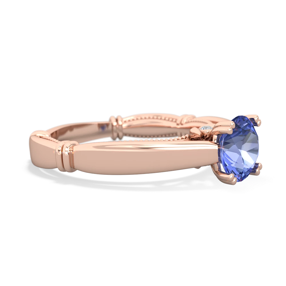 Tanzanite Renaissance 14K Rose Gold ring R27806RD