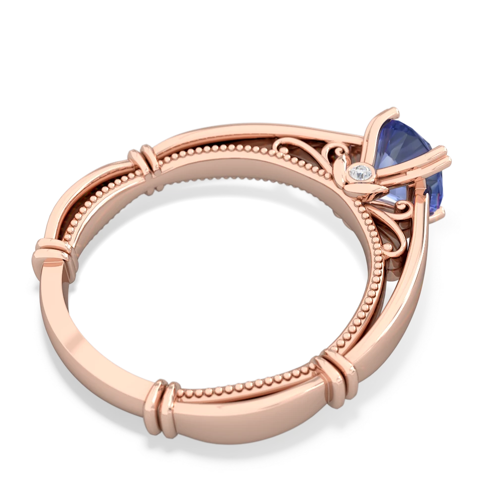 Tanzanite Renaissance 14K Rose Gold ring R27806RD