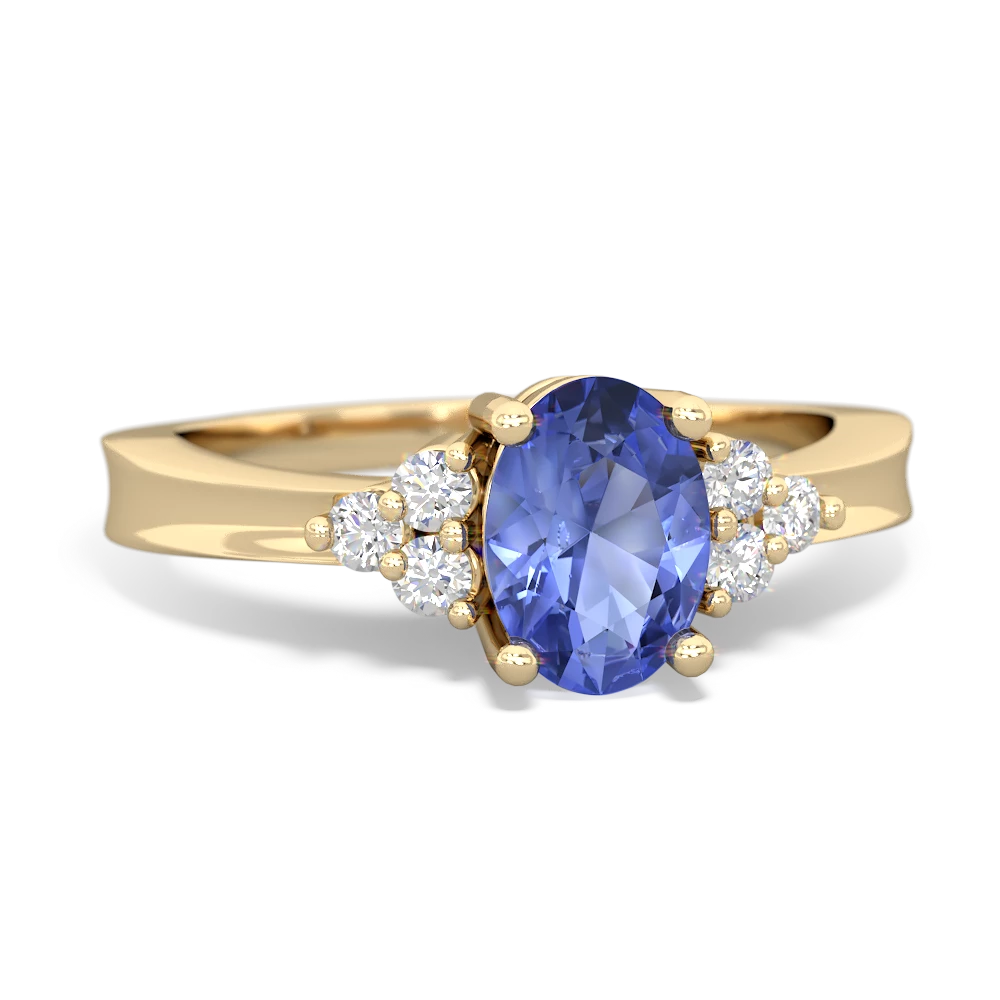 Tanzanite Simply Elegant 14K Yellow Gold ring R2113