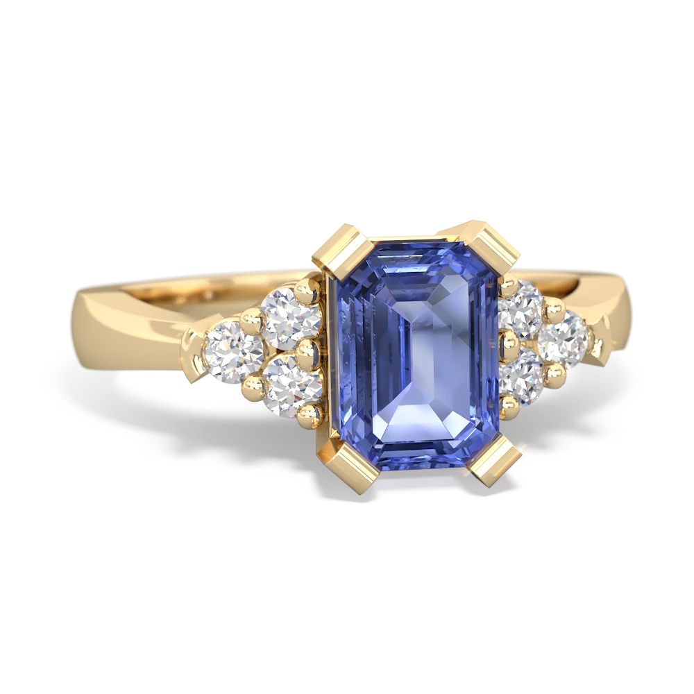 Tanzanite Timeless Classic 14K Yellow Gold ring R2591