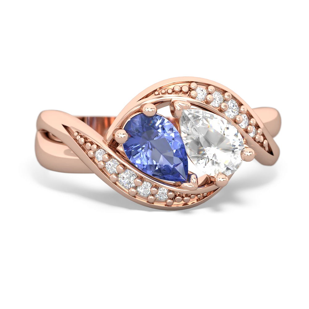 Tanzanite Summer Winds 14K Rose Gold ring R5342