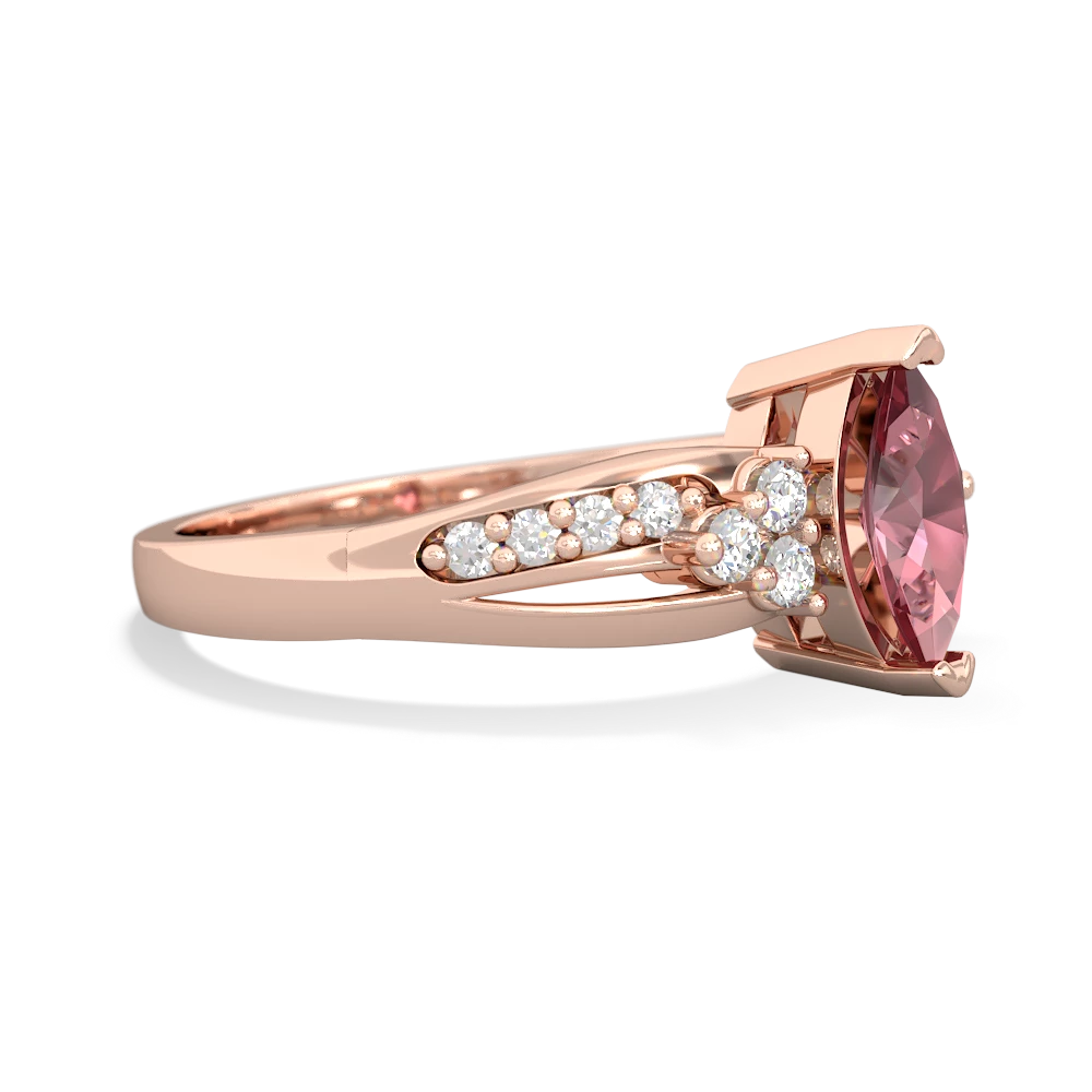 Pink Tourmaline Royal Marquise 14K Rose Gold ring R2343