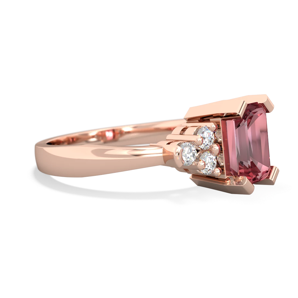 Pink Tourmaline Timeless Classic 14K Rose Gold ring R2591