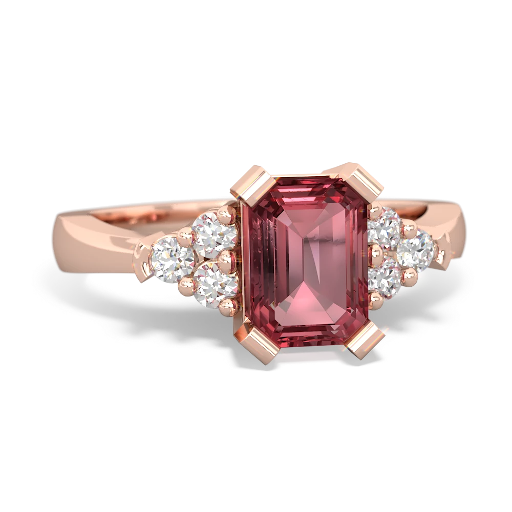 Pink Tourmaline Timeless Classic 14K Rose Gold ring R2591