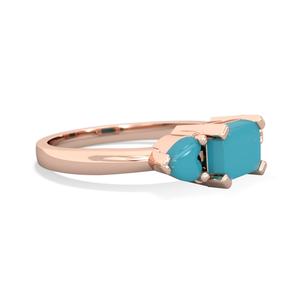 Opal Three Stone 14K Rose Gold ring R5235