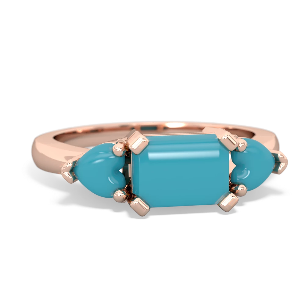 Opal Three Stone 14K Rose Gold ring R5235