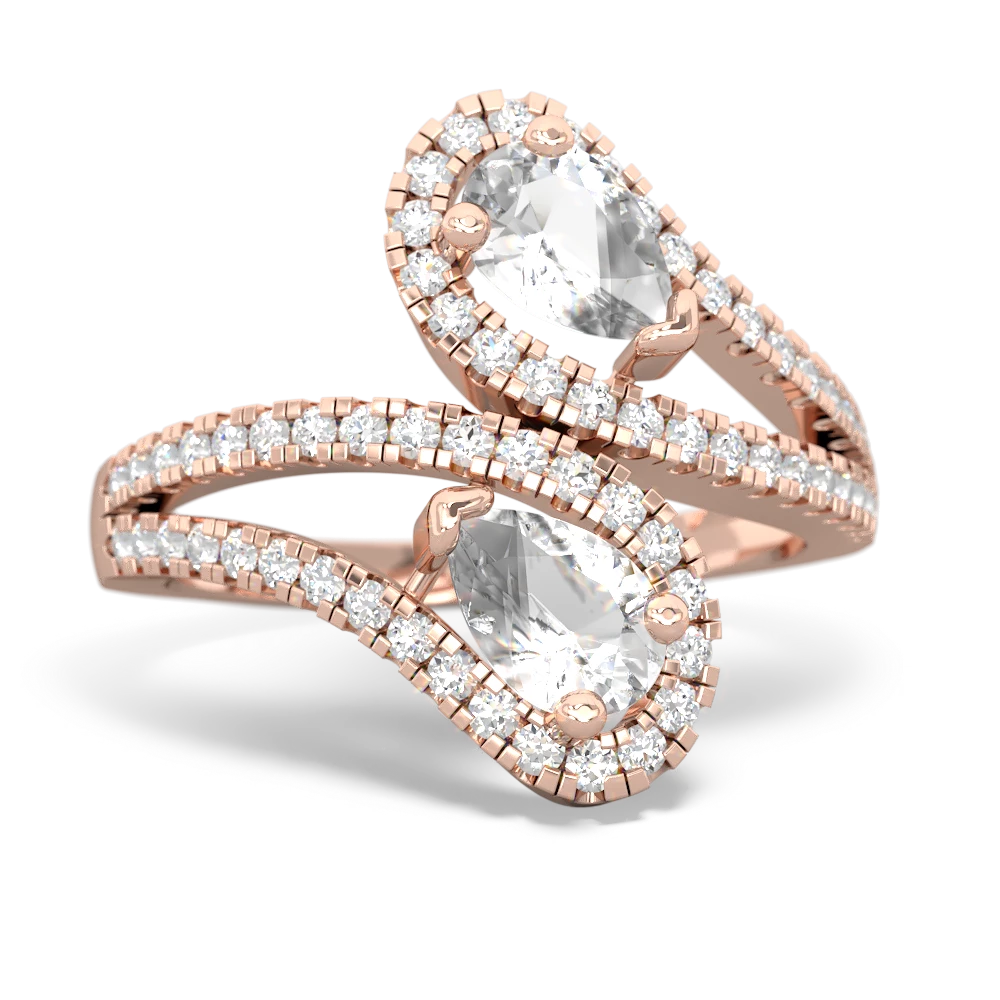 Chaand Phool Ring with Mirror Polki and Pearls