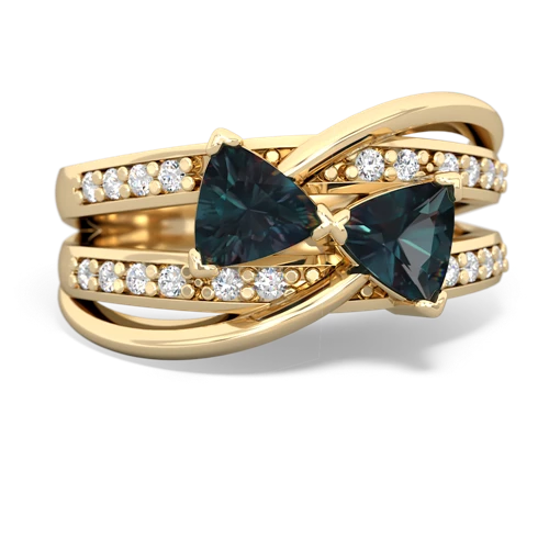 alexandrite-alexandrite couture ring