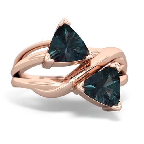 alexandrite-alexandrite filligree ring