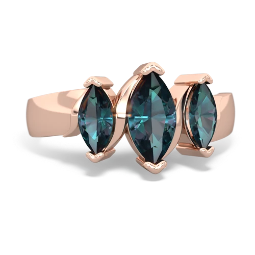 blue topaz-emerald keepsake ring