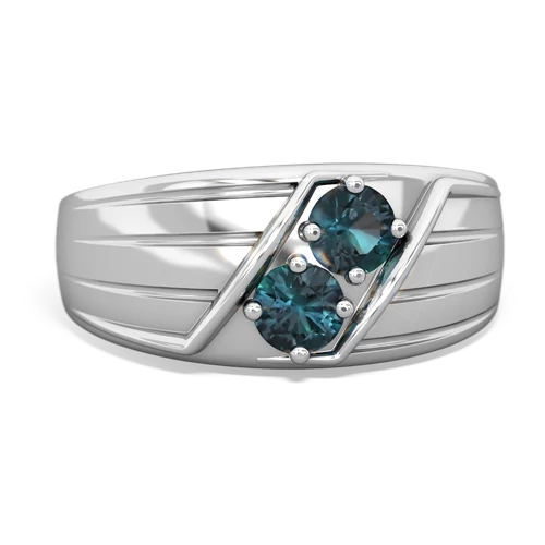 alexandrite-alexandrite mens ring