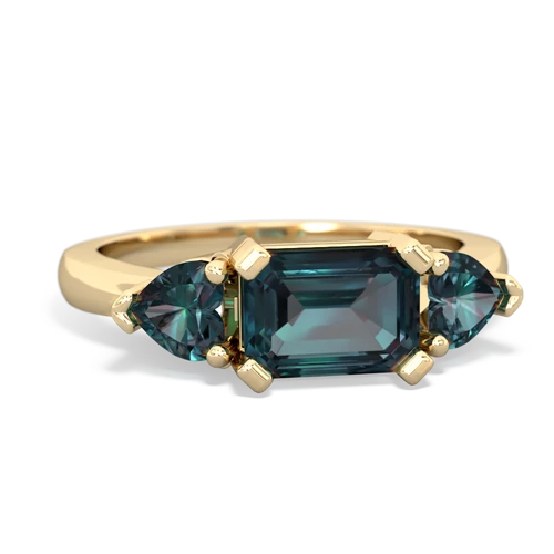 aquamarine-tanzanite timeless ring