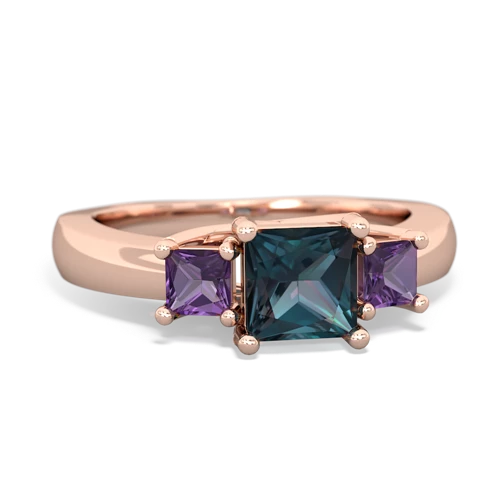 alexandrite-amethyst timeless ring