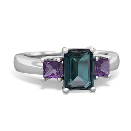 alexandrite-amethyst timeless ring