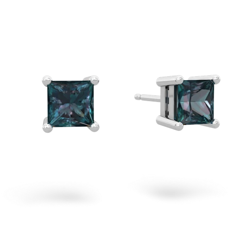 alexandrite stud earrings