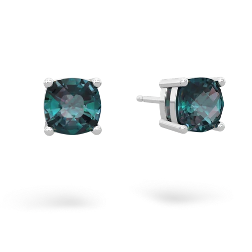 alexandrite stud earrings