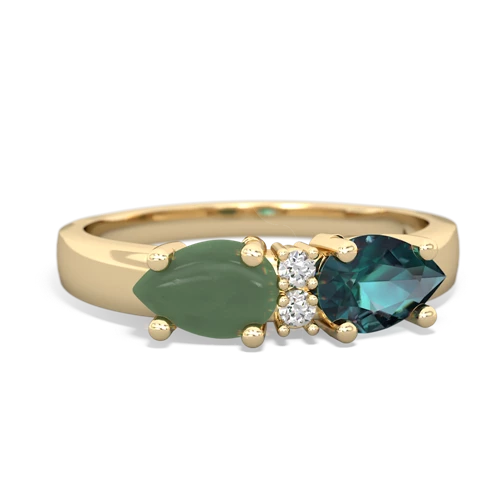 alexandrite-jade timeless ring