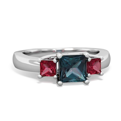 alexandrite-lab ruby timeless ring