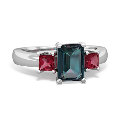 alexandrite-lab ruby timeless ring