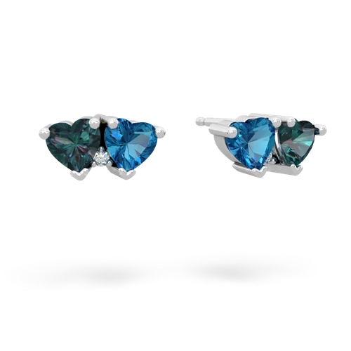 alexandrite-london topaz  earrings