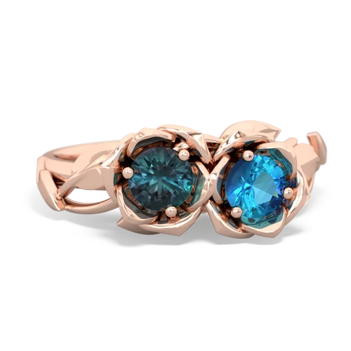 alexandrite-london topaz roses ring