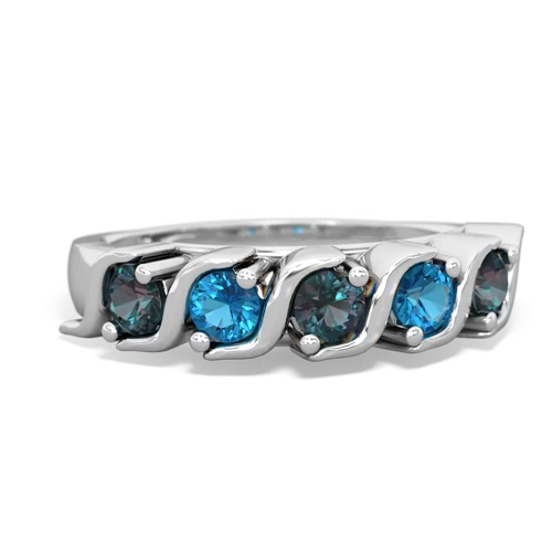 alexandrite-london topaz timeless ring