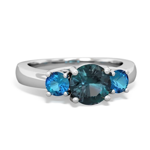 alexandrite-london topaz timeless ring