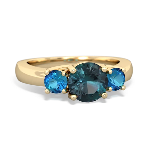 alexandrite-london topaz timeless ring