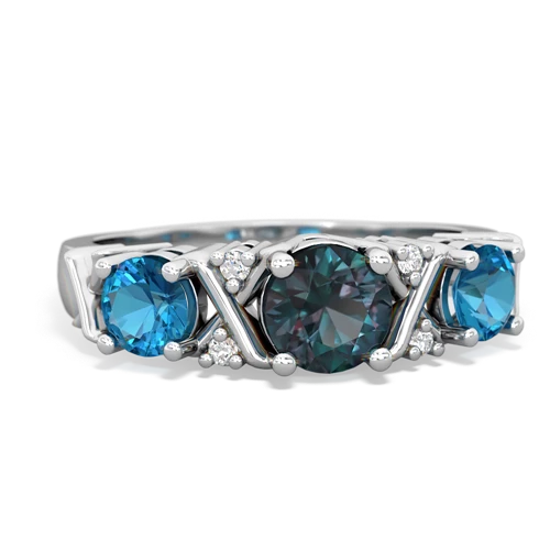 alexandrite-london topaz timeless ring