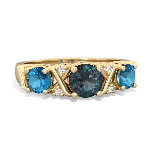 alexandrite-london topaz timeless ring