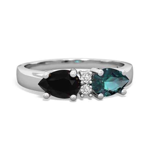 alexandrite-onyx timeless ring