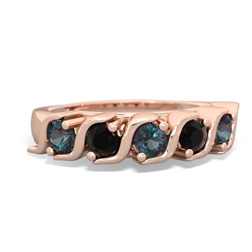 alexandrite-onyx timeless ring