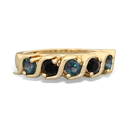 alexandrite-onyx timeless ring