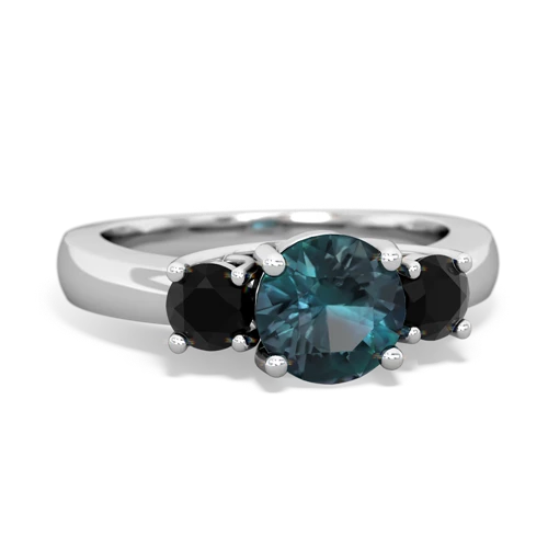 alexandrite-onyx timeless ring