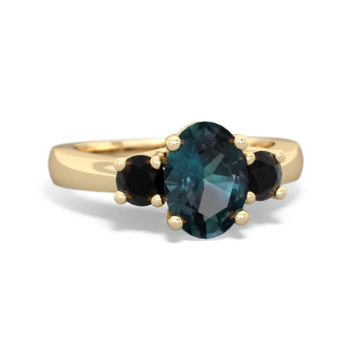 alexandrite-onyx timeless ring