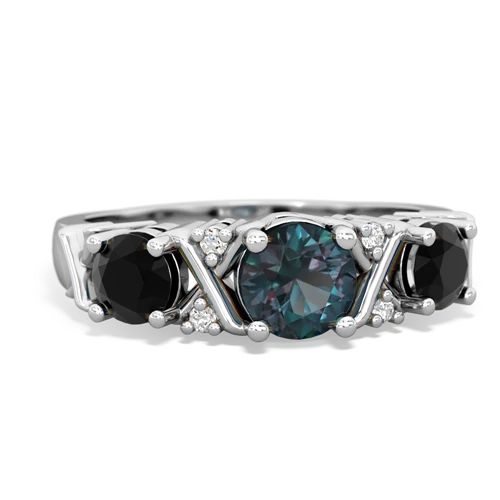 alexandrite-onyx timeless ring