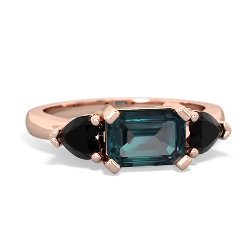 alexandrite-onyx timeless ring