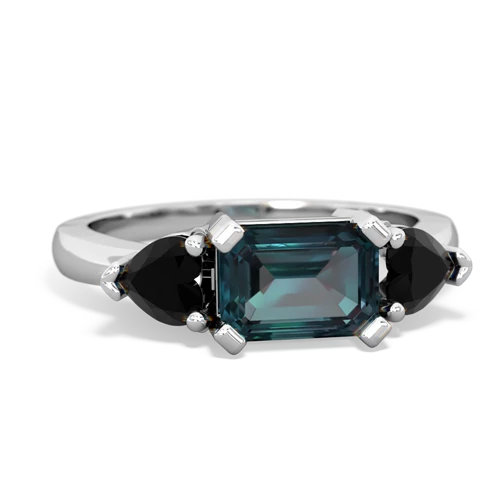 alexandrite-onyx timeless ring