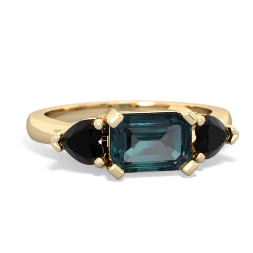 alexandrite-onyx timeless ring