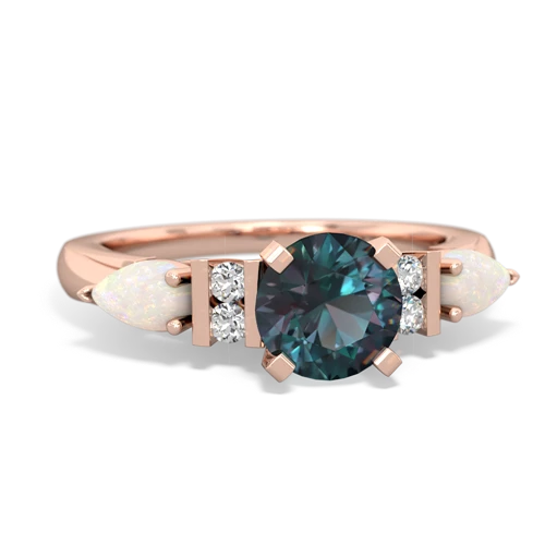 alexandrite-opal engagement ring